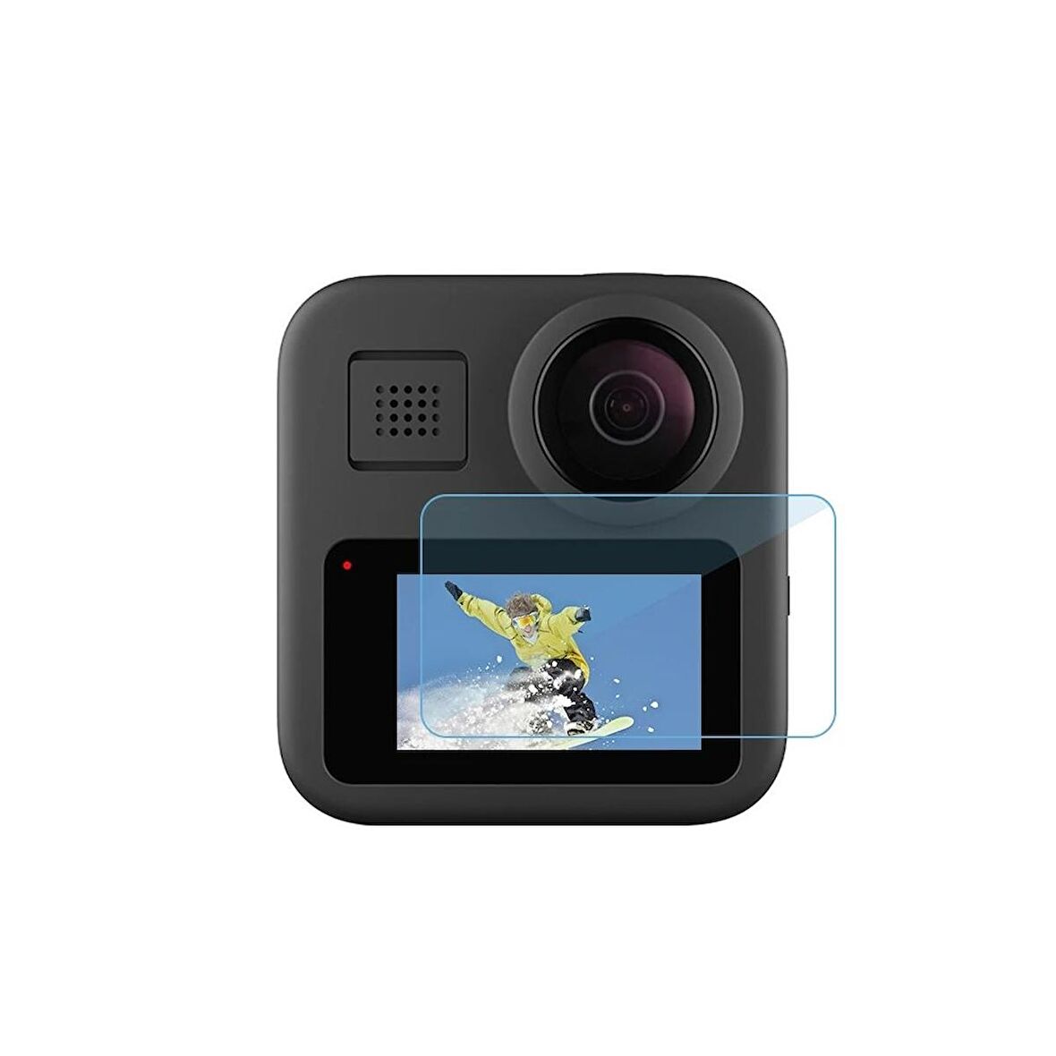 ScHitec Gopro Hero Max İle Uyumlu Darbe Emici Ekran Koruyucu Kaplama