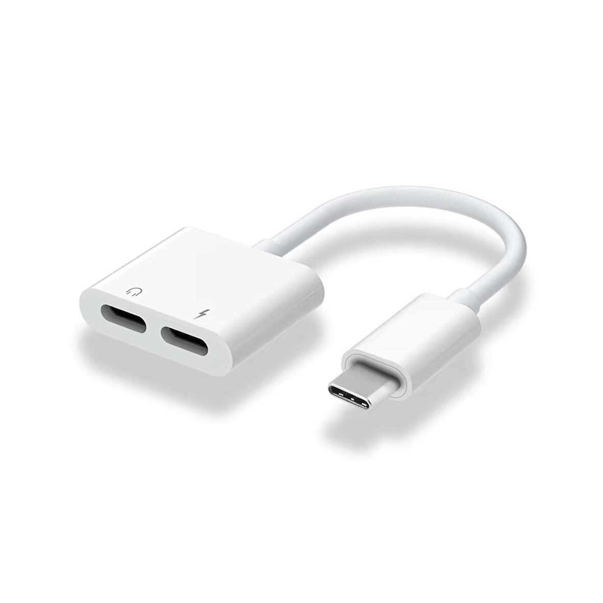 ScHitec 2in1 Type-C Kulaklık ve Şarj Dönüştürücü Hızlı Şarj Adaptör JH032