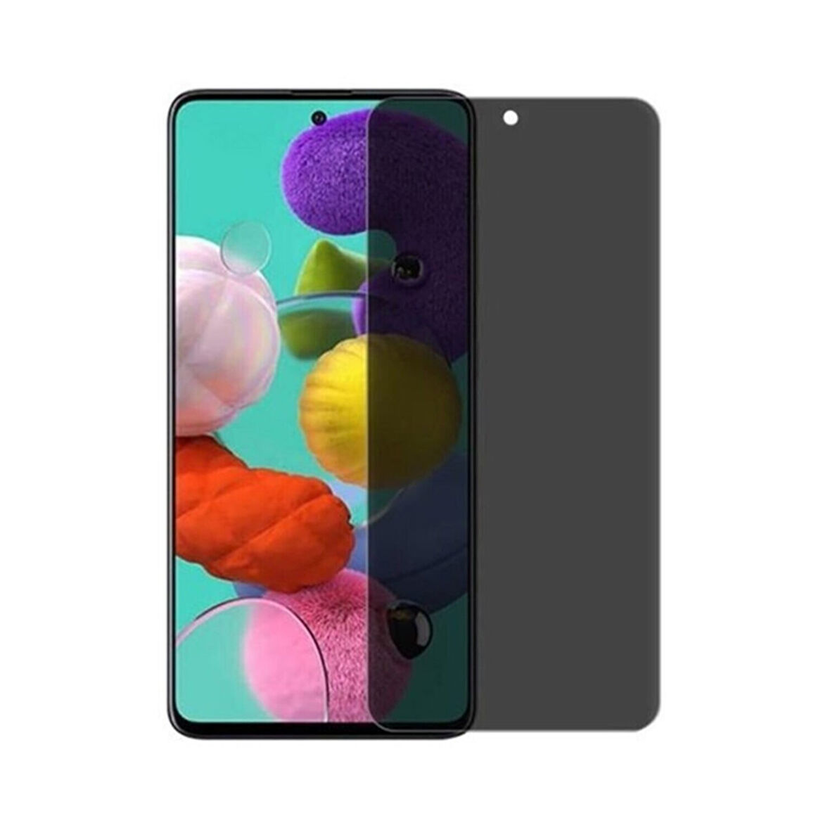 Tecno Spark 30C İle Uyumlu Sadece Ön Hayalet Kılıflı Kesim Ekran Koruyucu Kaplama