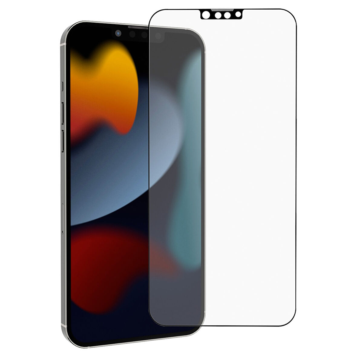İphone 16 Plus İle Uyumlu Ön-Arka Komple Mat Darbe Emici HD Koruyucu Kaplama