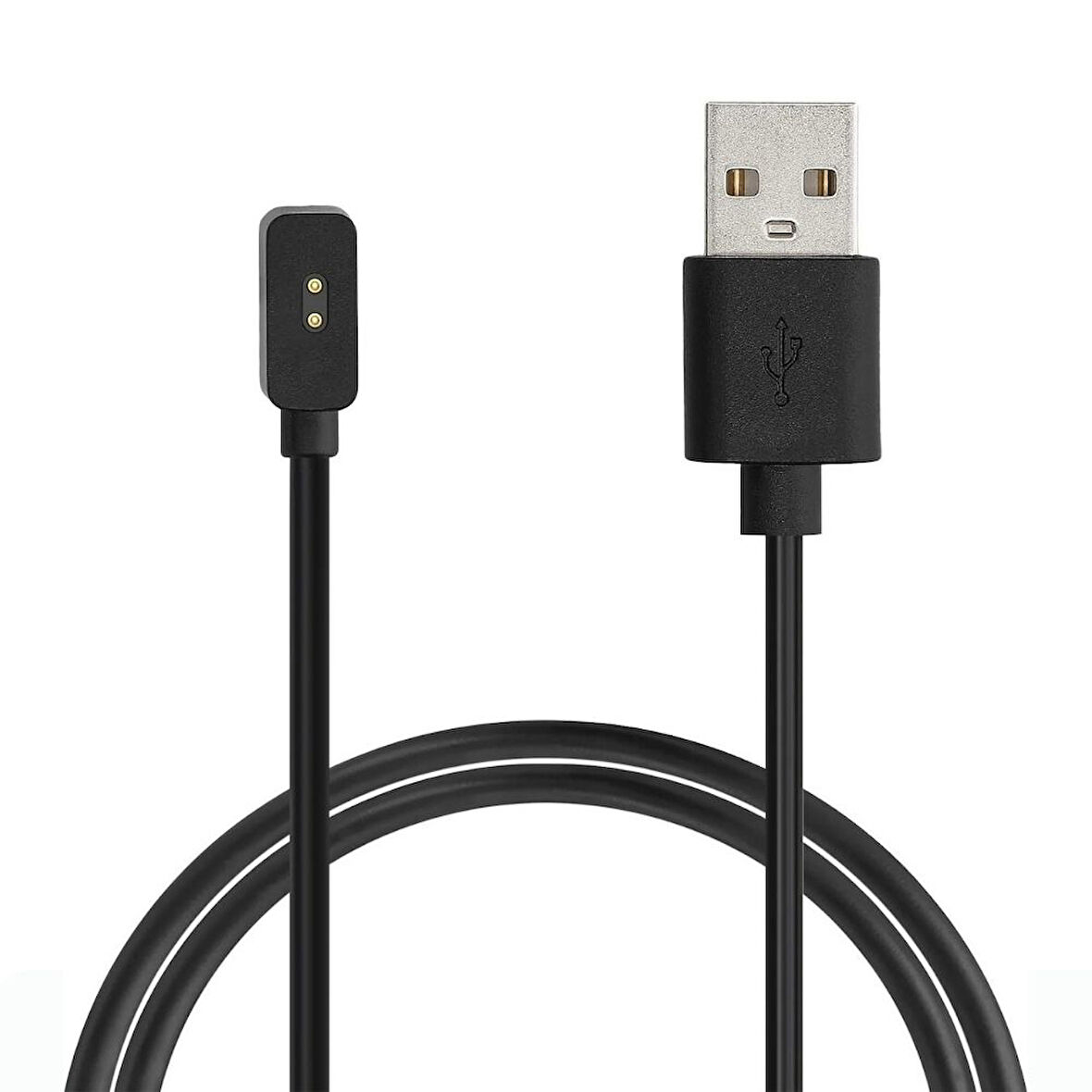 ScHitec Mi Band 8/8Pro/8Active/9/9Pro/9Active/10 &  Redmi Band2/Watch3/3Active/Watch4/4Active/Watch5/Active/5Lite Uyumlu 1m USB-A Manyetik Şarj Kablosu