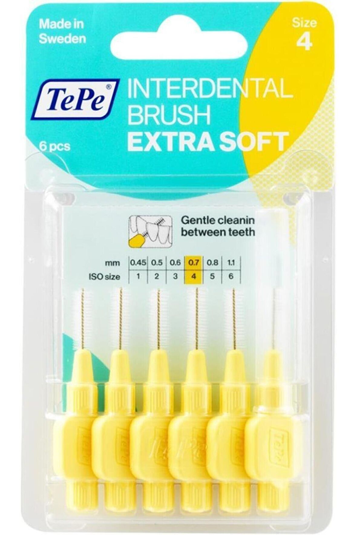 Tepe Blister X Soft 0.7 mm Sarı 6lı