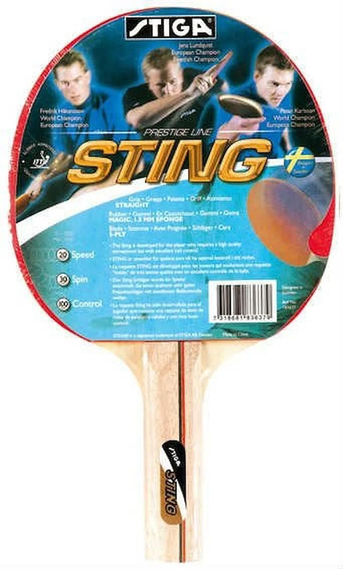 Stiga Sting Masa Tenisi Raketi ITTF Onaylı