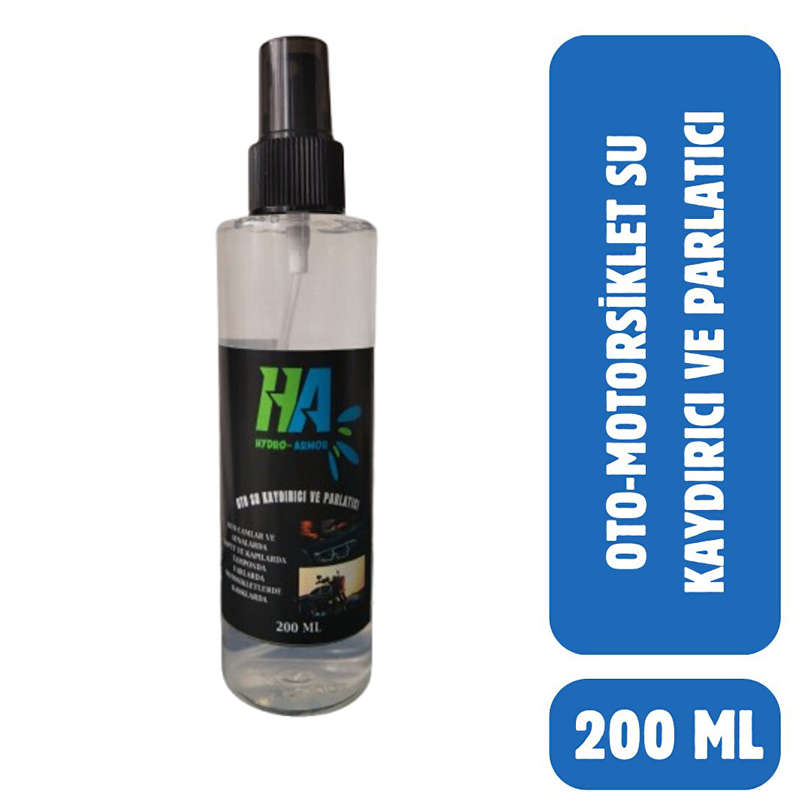 Hydroarmor Oto-motorsiklet Yağmur Kaydırıcı Ve Parlatıcı
