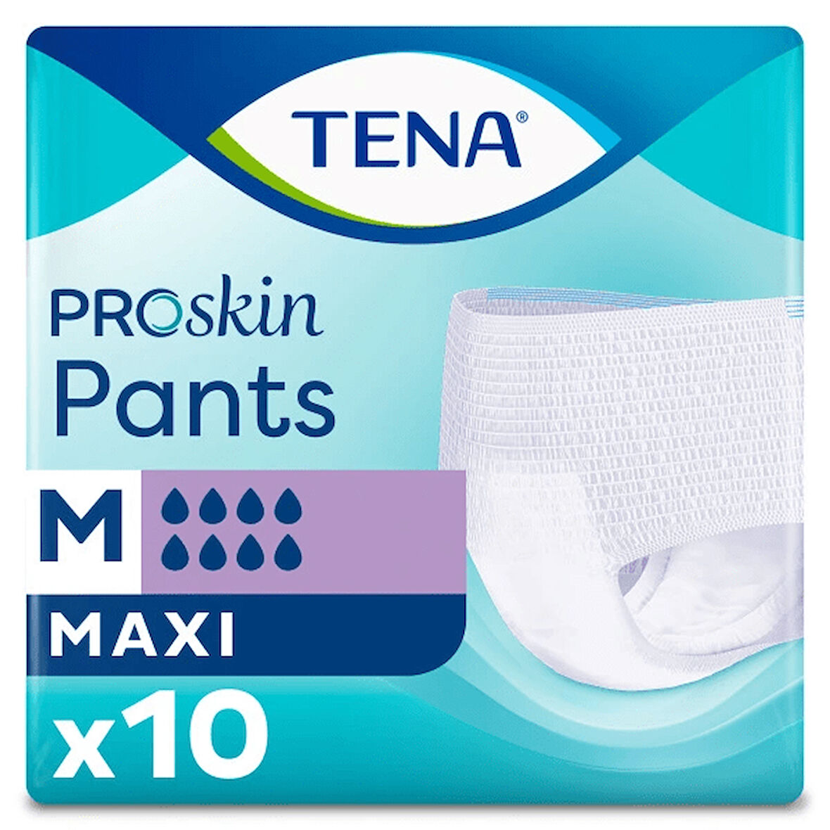 TENA Maxi Emici Külot 8 damla M 10lu