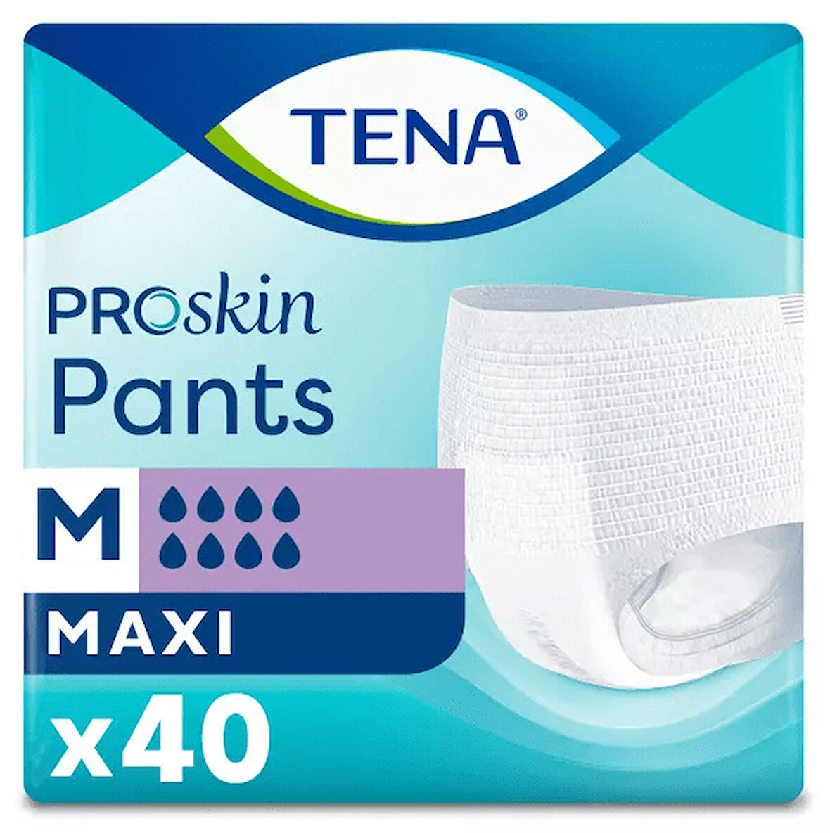 TENA Maxi Emici Külot 8 damla M 40 Adet