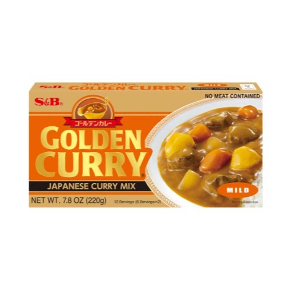 S&B GOLDEN CURRY MILD - ORJİNAL JAPON KÖRİ -220GR