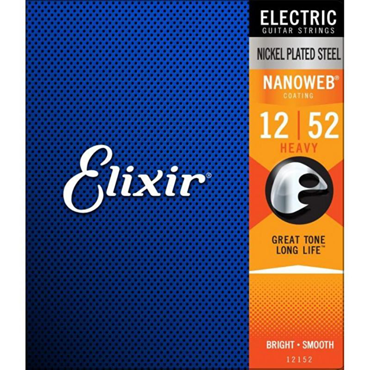 Elixir 12152 Nanoweb Heavy Elektro Gitar Teli (12-52)