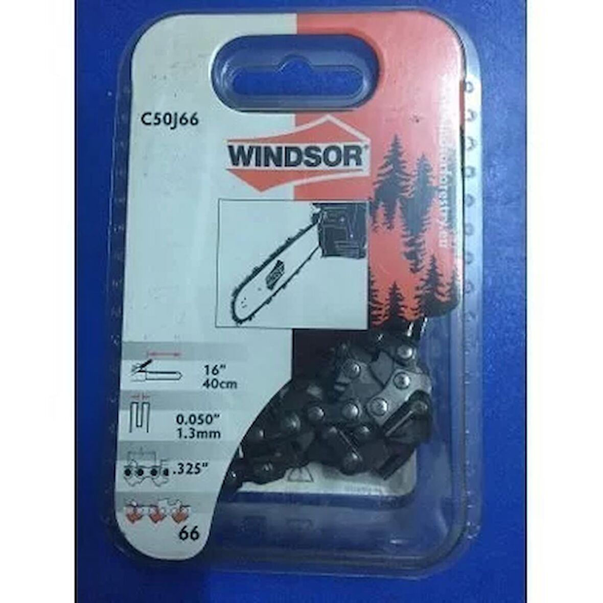 Windsor Motorlu Testere Zinciri 3/25 Ayak 33 Diş