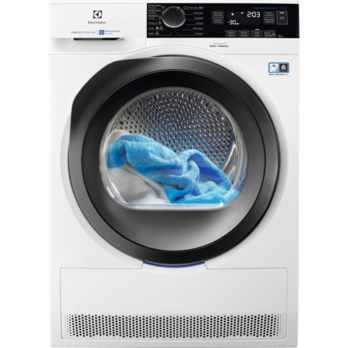 Electrolux EW8H3966IZ PerfectCare 9 kg Isı Pompalı 12 A++ Kurutma Makinesi