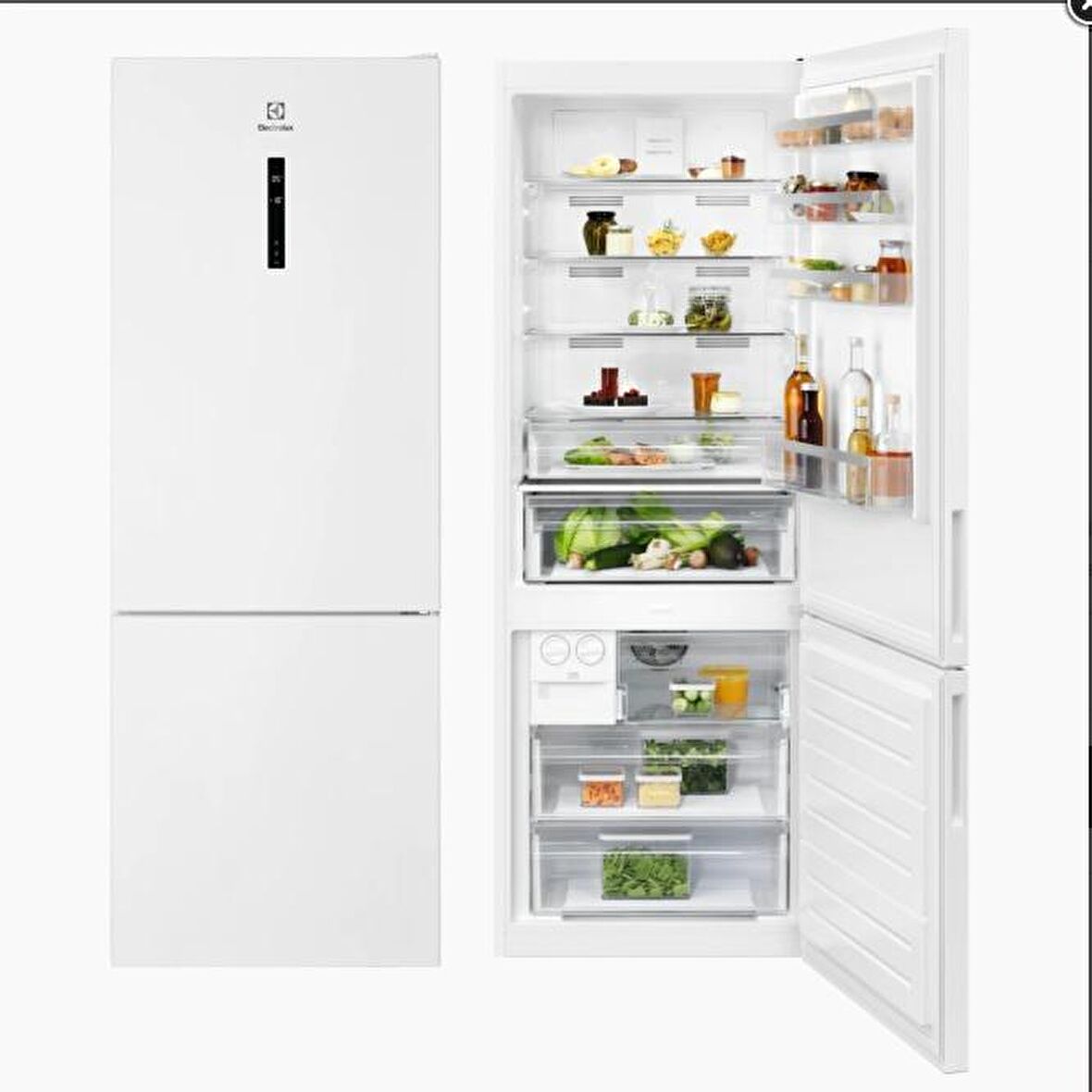 Electrolux LNT7ME46W2 TwinTech 10 lt No-Frost Buzdolabı Beyaz 