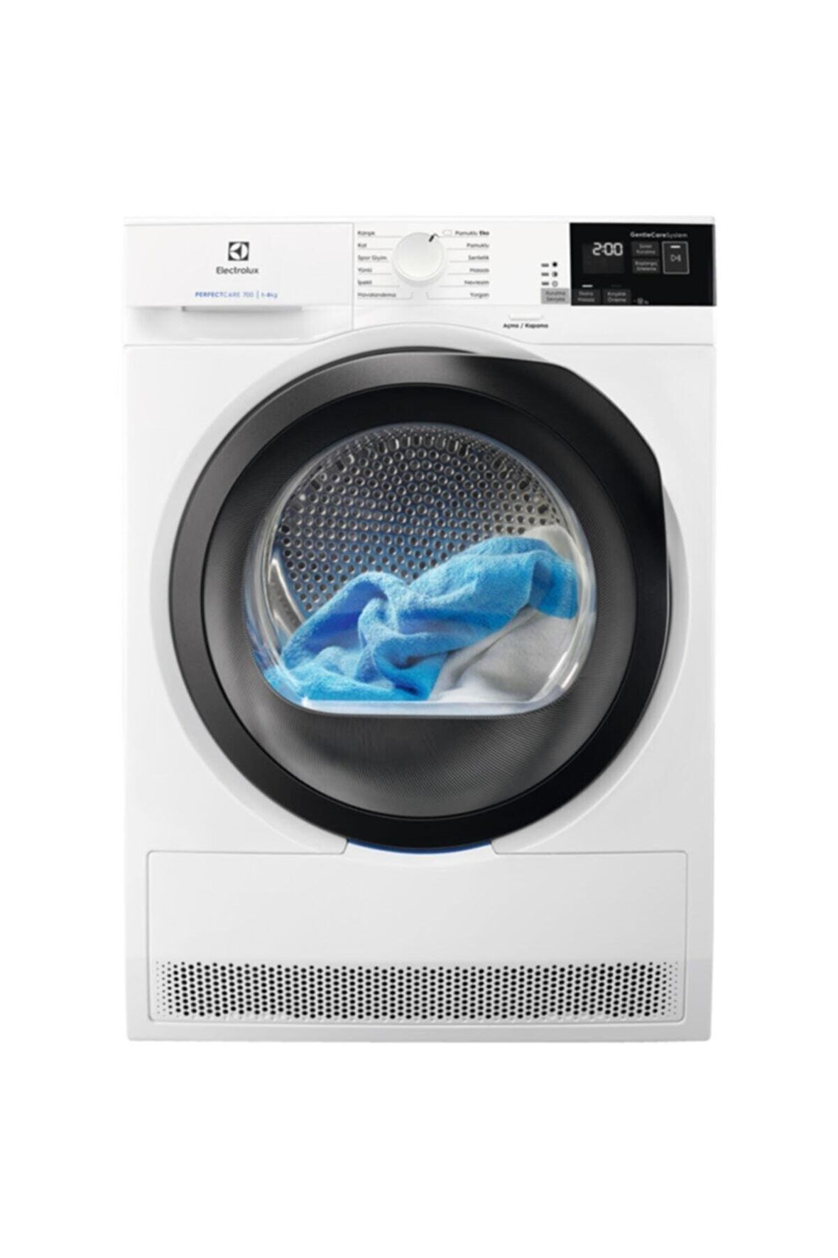 Electrolux EW7H458ST PerfectCare 8 kg Isı Pompalı 12 A++ Kurutma Makinesi