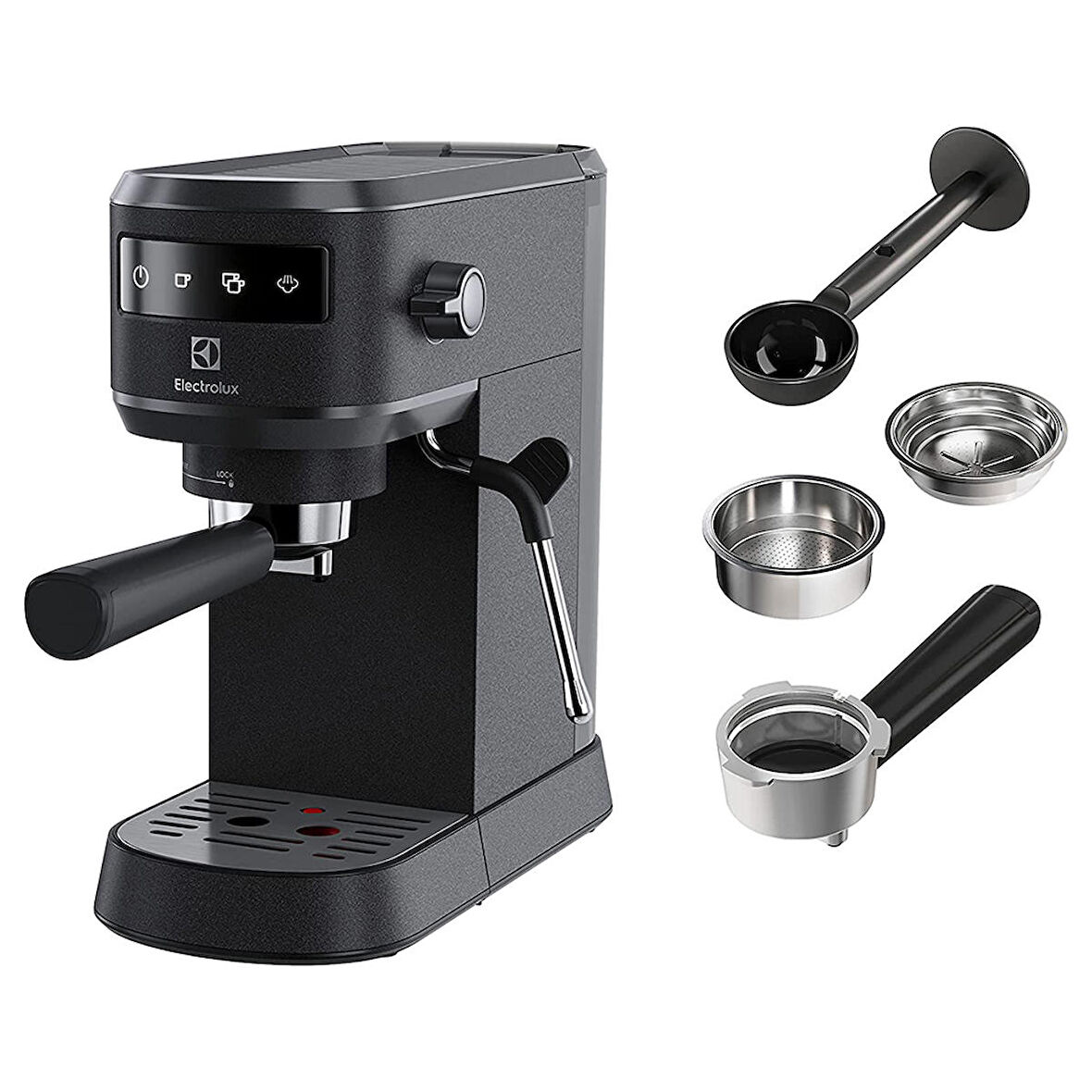 Electrolux E6EC1-6BST Explore 6 Siyah Espresso Makinesi