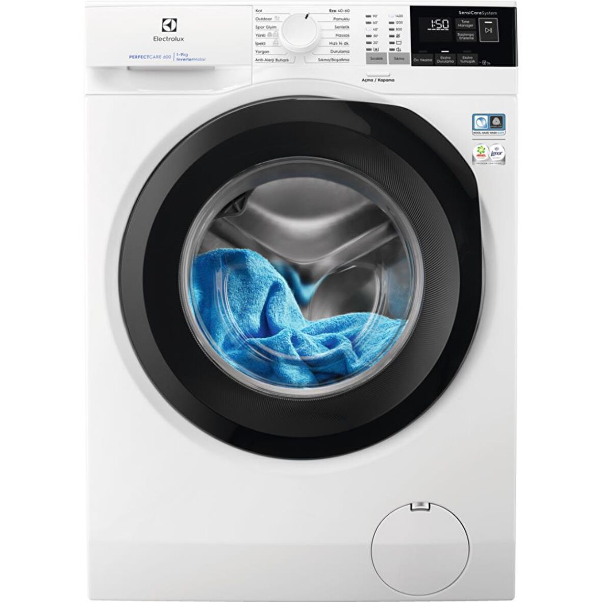 Electrolux EW6FN449BT 1400 Devir 9 kg Çamaşır Makinesi