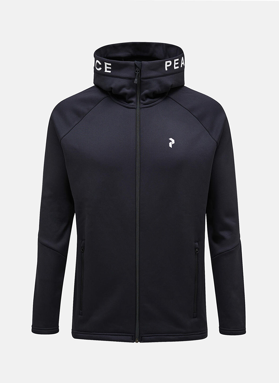 Peak Performance Siyah Erkek Kapüşon Yaka Sweatshirt G79437060_M Rider Zip Hood