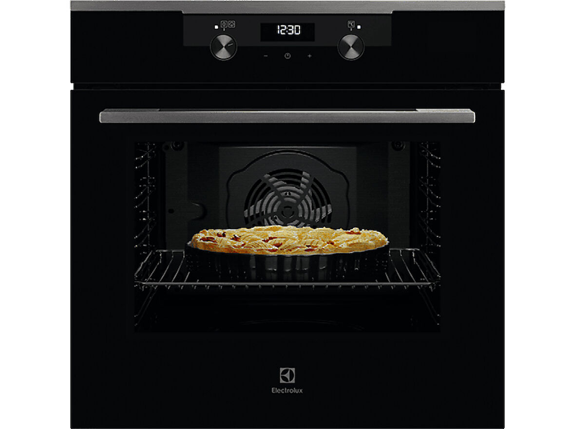 ELECTROLUX KODEH10H 500 Serisi SurroundCook SteamBake Buhar İlaveli AquaClean Temizlemeli 72 L Ankastre Fırın