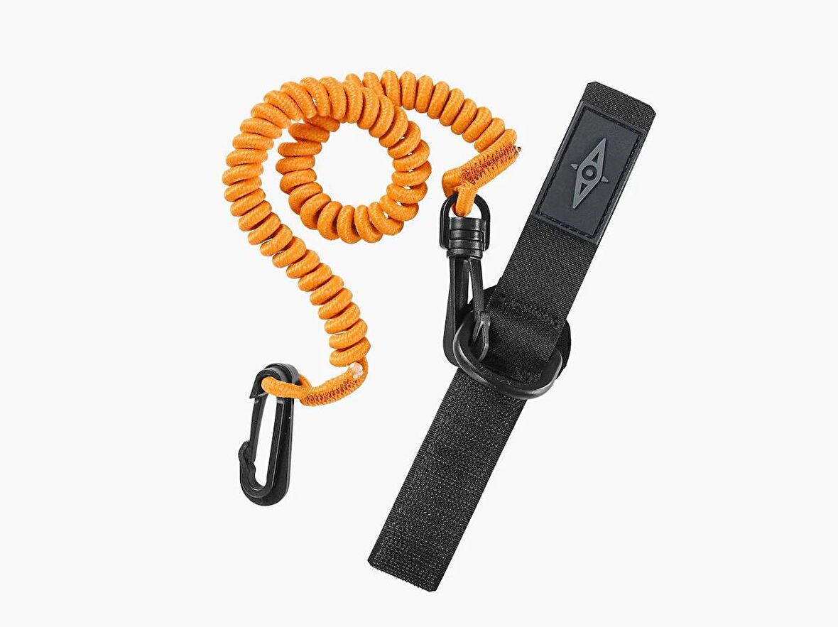 Point65 Paddle Leash Coiled Kürek Tasması-SARI