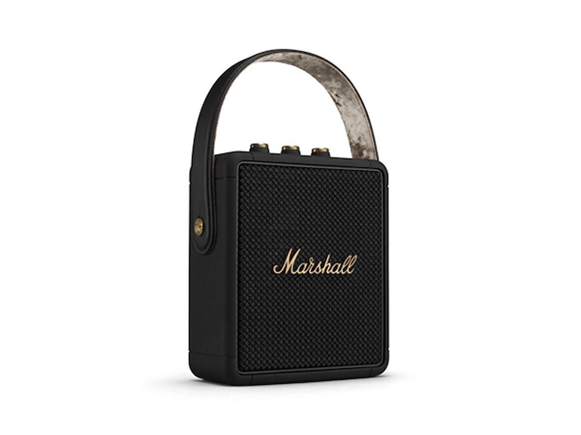 MARSHALL Stockwell II BT Taşınabilir Bluetooth Hoparlör Black and Brass ZD.1005544