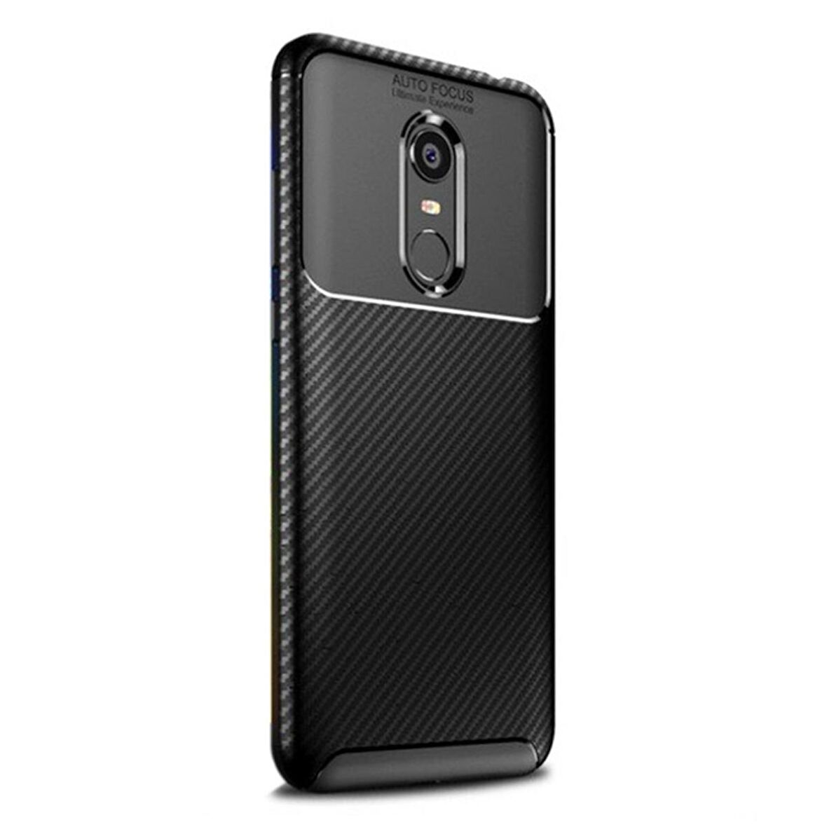 Gpack Xiaomi RedMi 5 Plus Kılıf Negro Karbon Dizayn Silikon