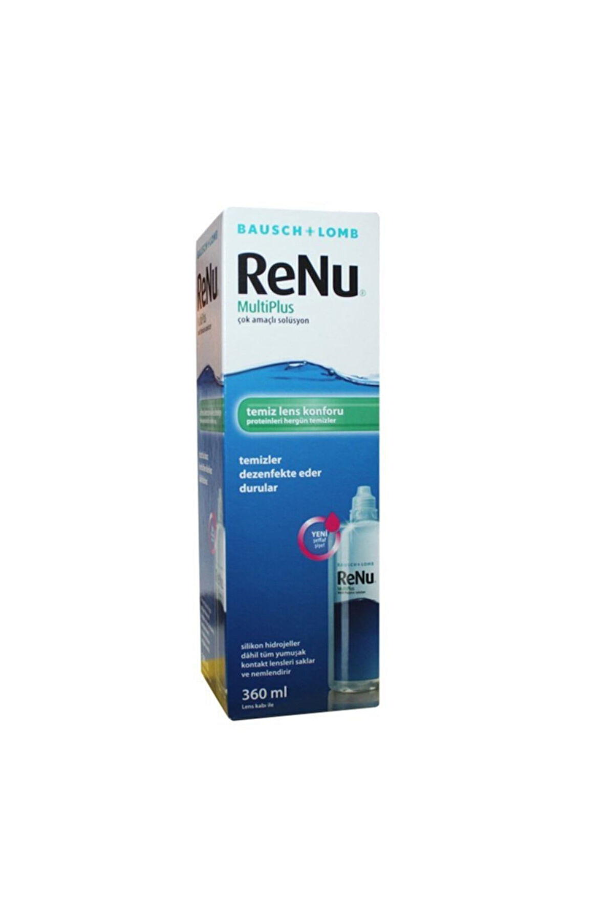 Yeni Renu Multi Plus Çok Amaçlı Solüsyon 360ml