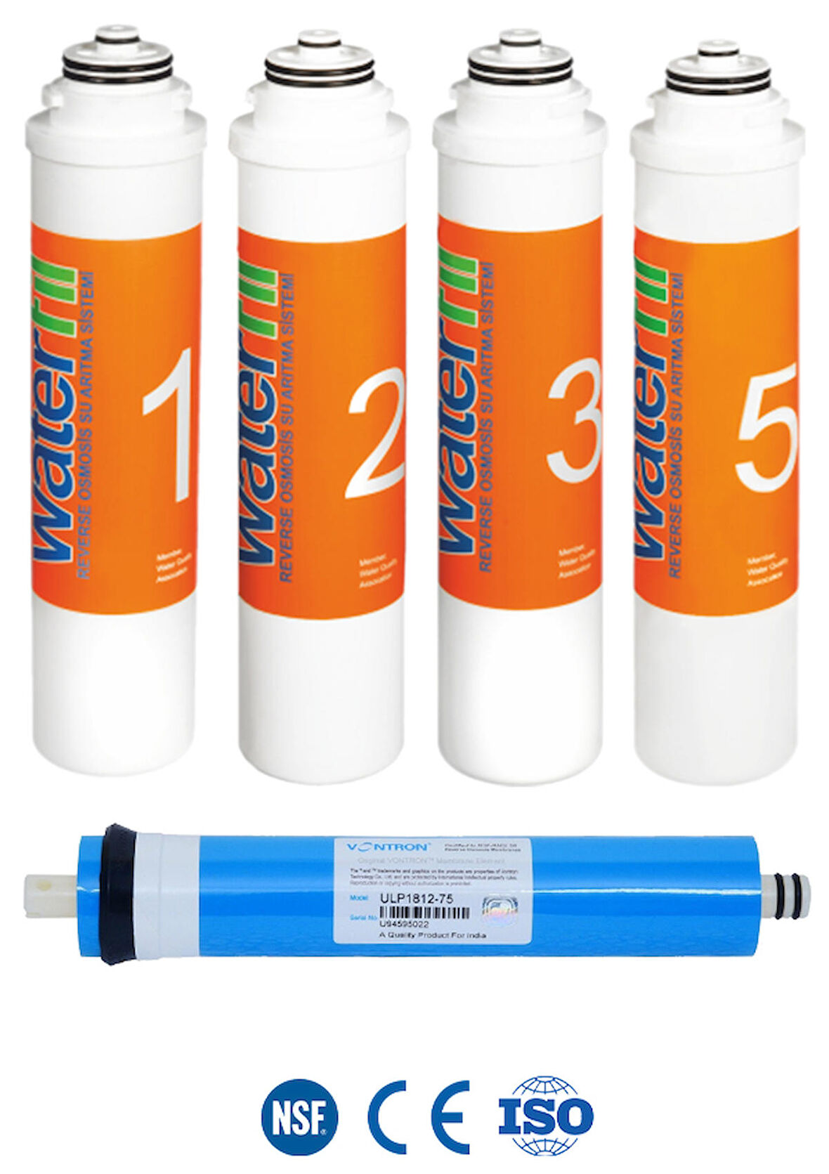 Waterlife Su Arıtma Cihazı 5 Aşama Filtre Seti