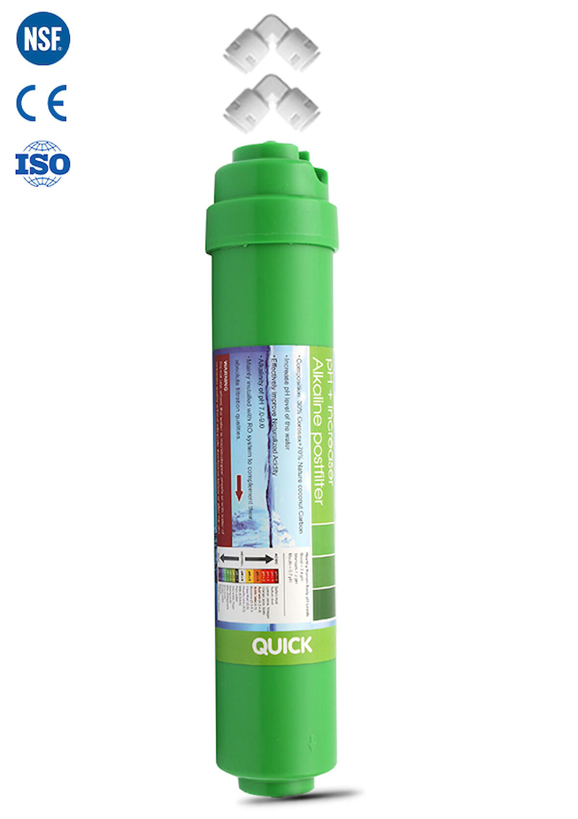Tüm Su Arıtma Cihazları Uyumlu Ph+alkaline Filtre