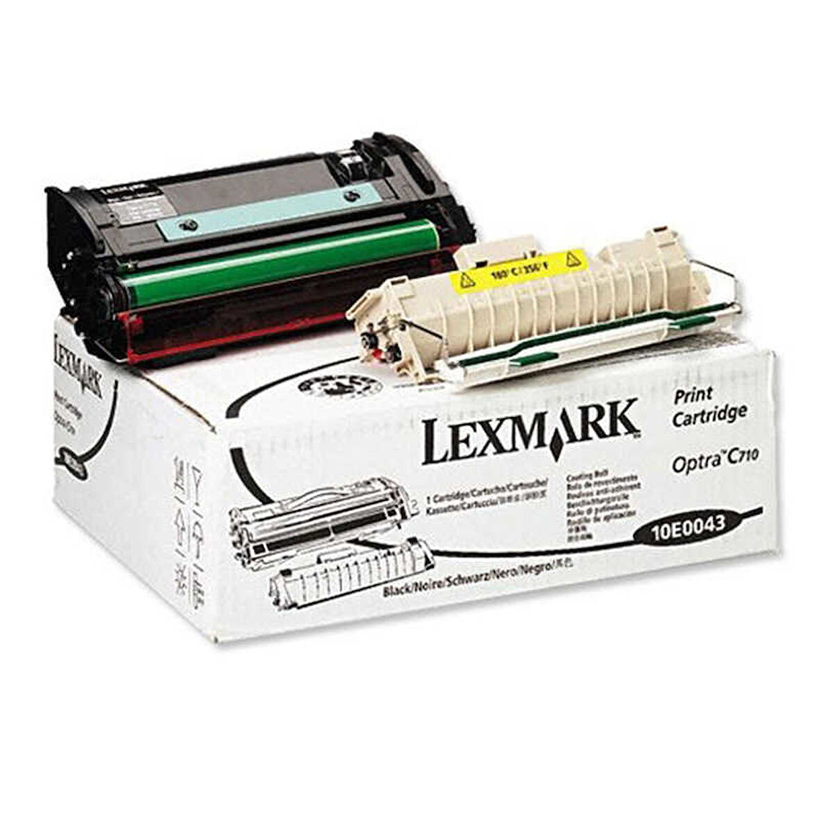 Lexmark C710-10E0043 Siyah Orijinal Toner