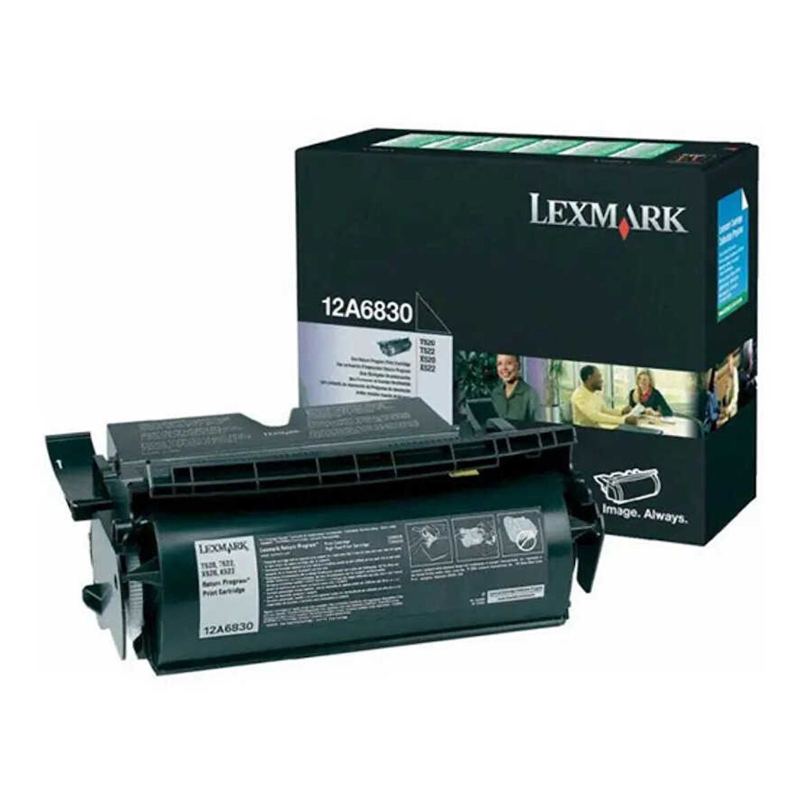 Lexmark T520-12A6830 Orijinal Toner