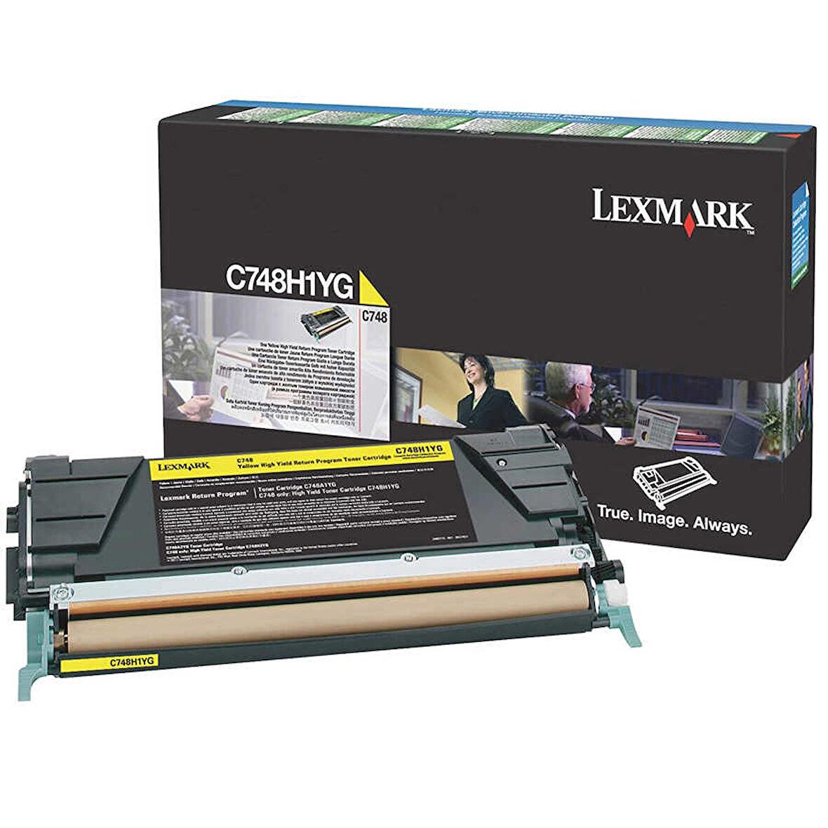 Lexmark C748-C748H1YG Sarı Orijinal Toner Yüksek Kapasiteli