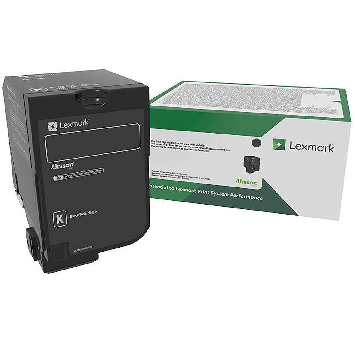 Lexmark CS727-75B50K0 Siyah Orijinal Toner