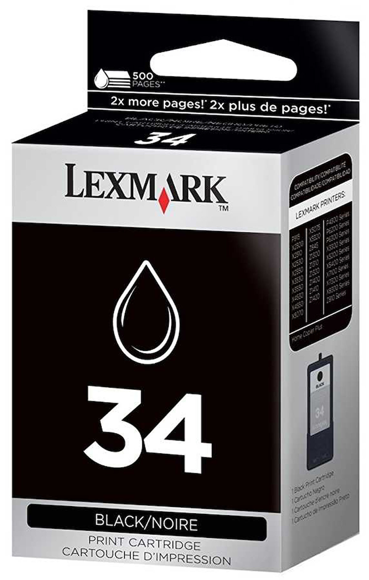 Lexmark 34-18C0034E Siyah Orijinal Kartuş