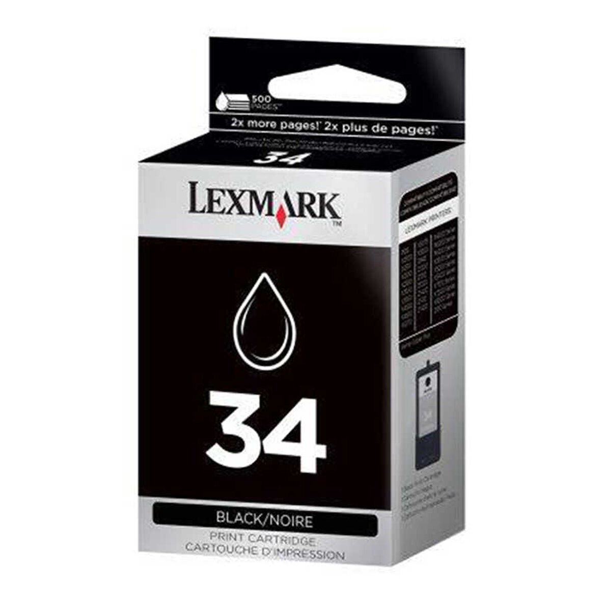 Lexmark 34XL-18C0034E Siyah Orijinal Kartuş- E Grade