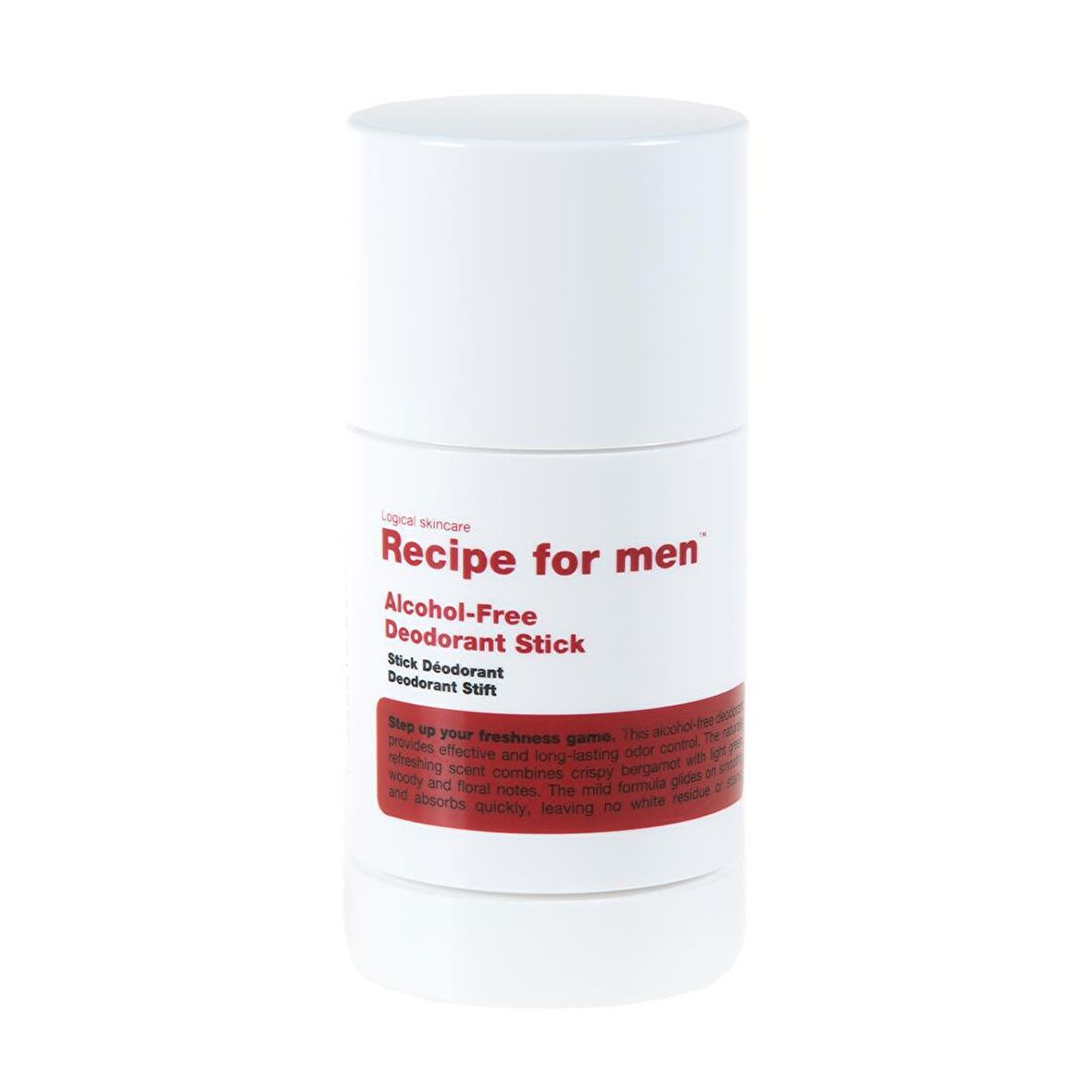 Recipe For Men Pudrasız Erkek Stick Deodorant 75 ml