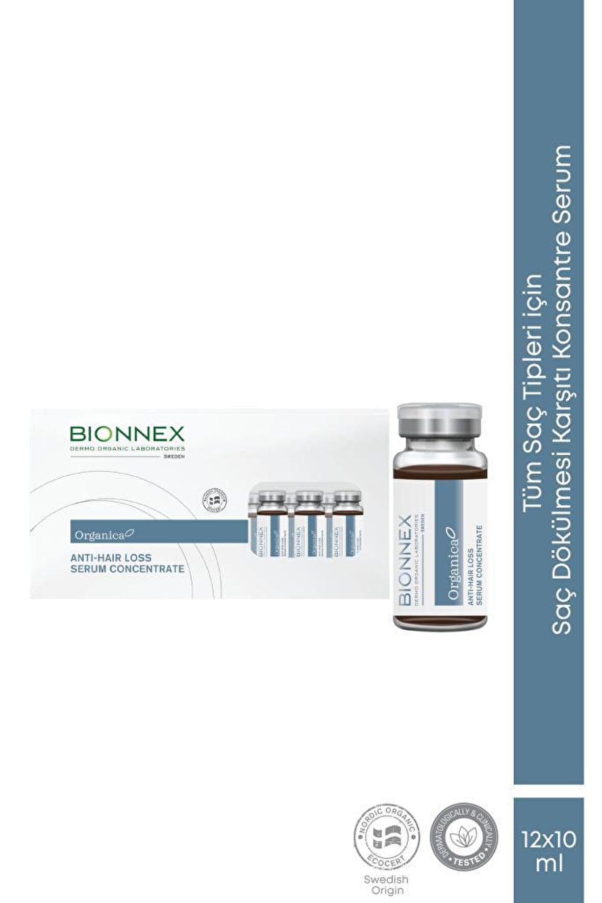 BIONNEX Organica Anti-Hair Loss Serum Concentrate 12 x 10 ml