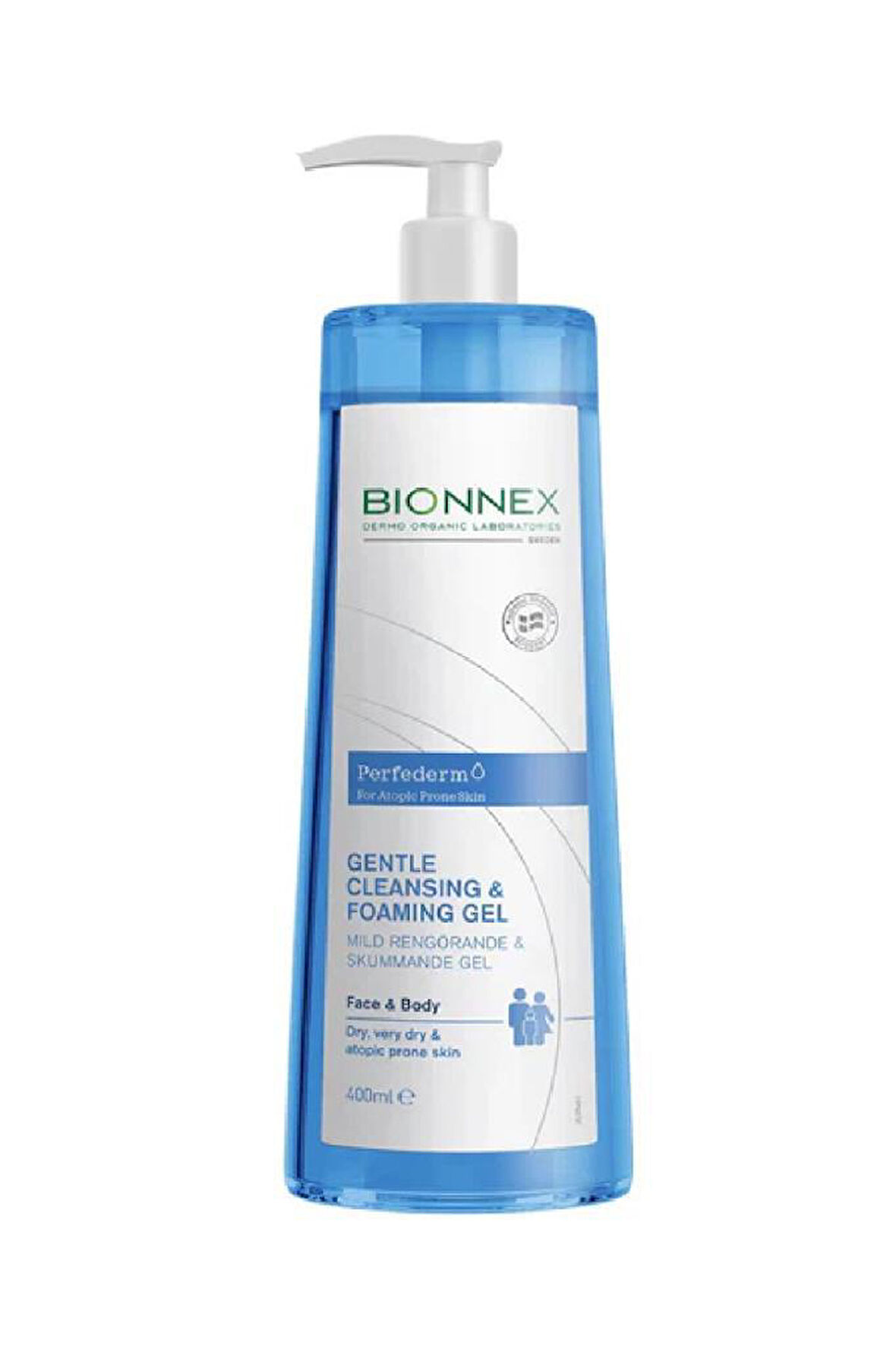 BIONNEX Perfederm Gentle Cleansing & Foaming Gel 400 ml