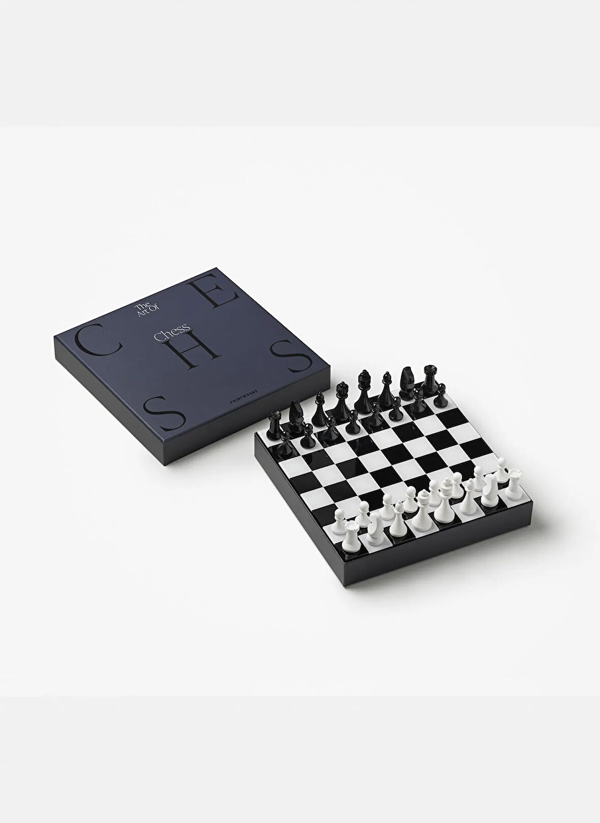 Printworks Hobi Malzemeleri Siyah&Beyaz Satranç Seti