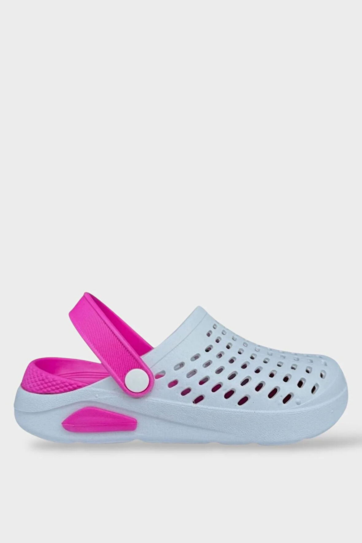 Unisex Comfort Eva Taban Terlik BEYAZ - PEMBE