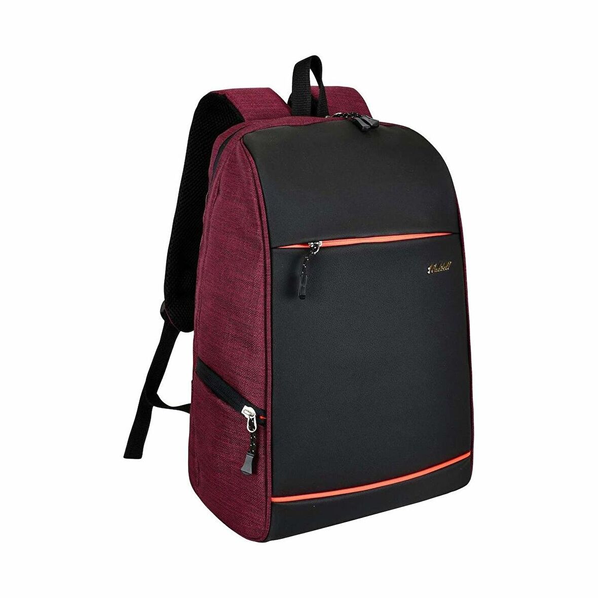 Waddell Bordo Smart Bag Gizli USB Şarj Girişli Akıllı Sırt Çantası (3050)