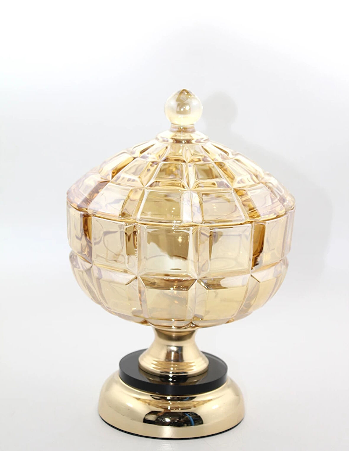 Kapaklı Cam Şekerlik Model 2