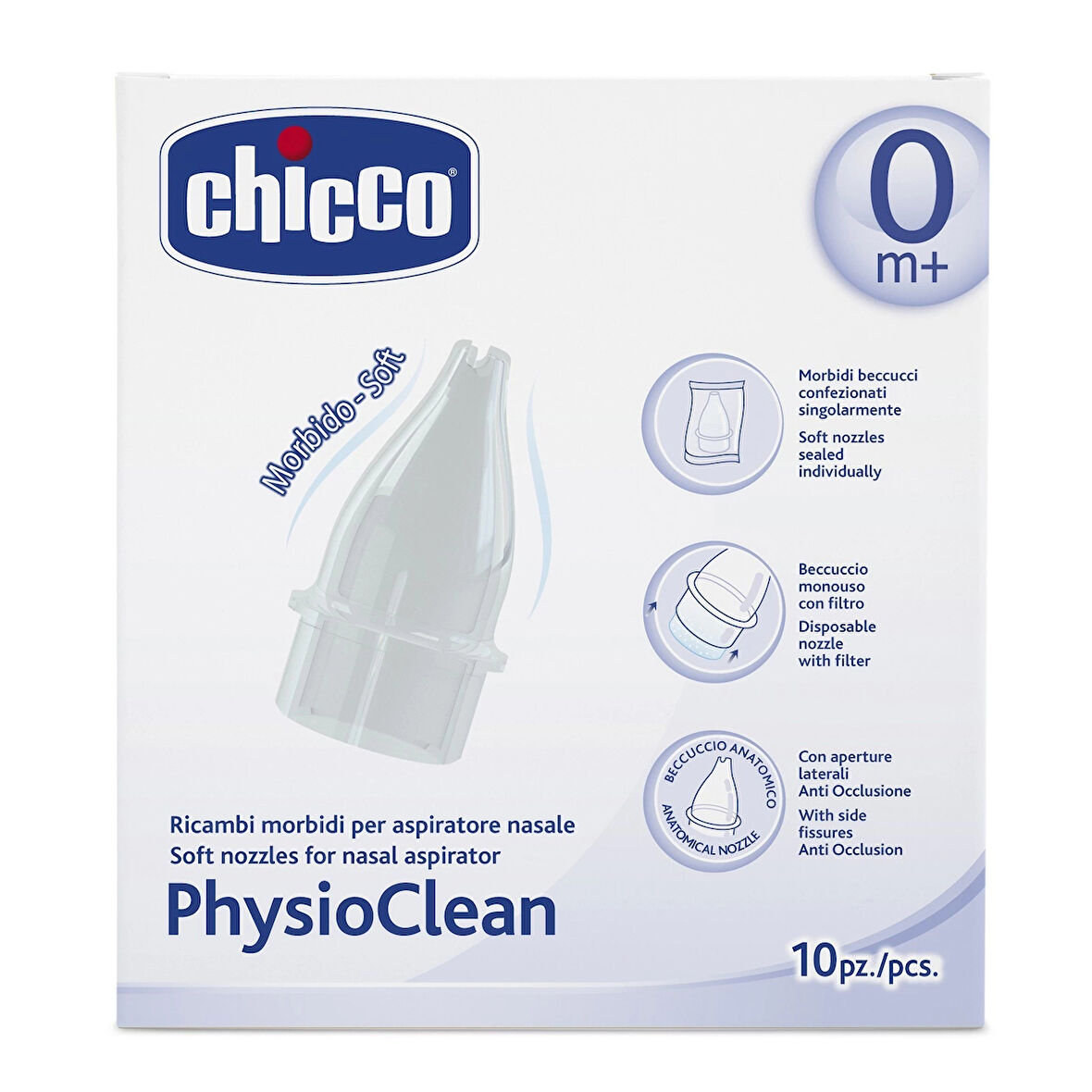 Chicco Physioclean Burun Aspiratörü Yedek Filtreler