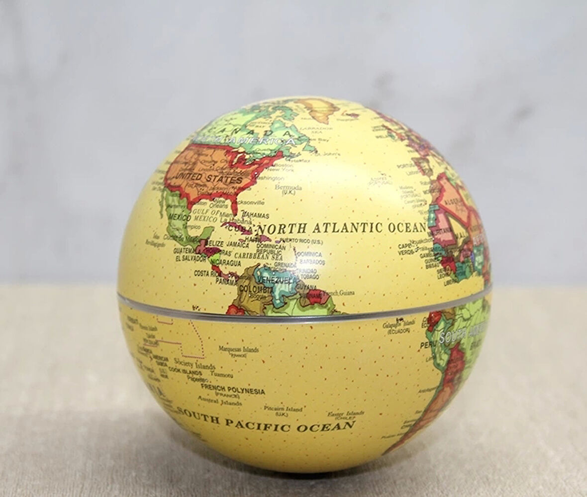 Masa Üstü Dönen Dünya Küre Alk3575