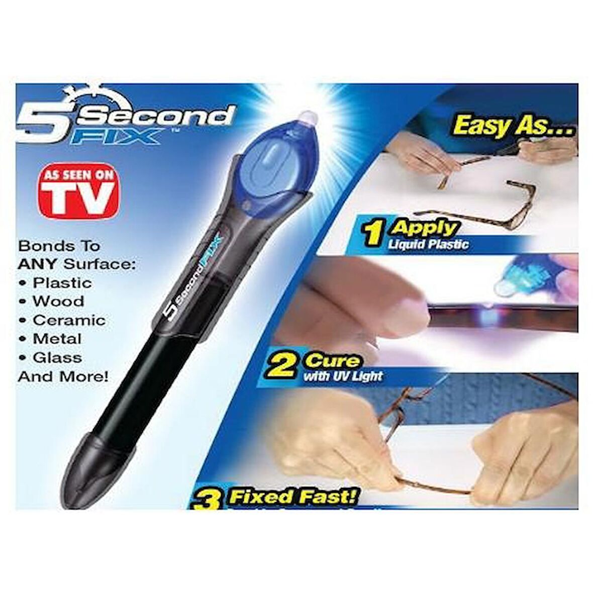 5 Second Fix UV Yapıştırıcı