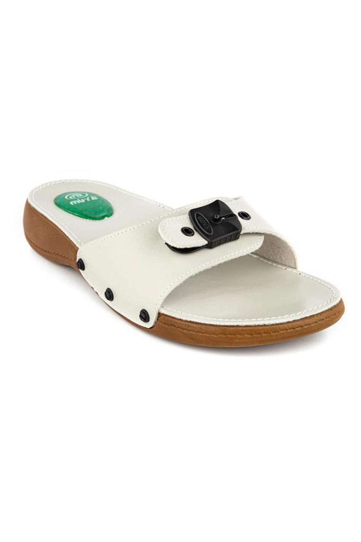 Muya Phare 33200-045 Jelli  Anatomik  Kadın Terlik Krem 36-40 