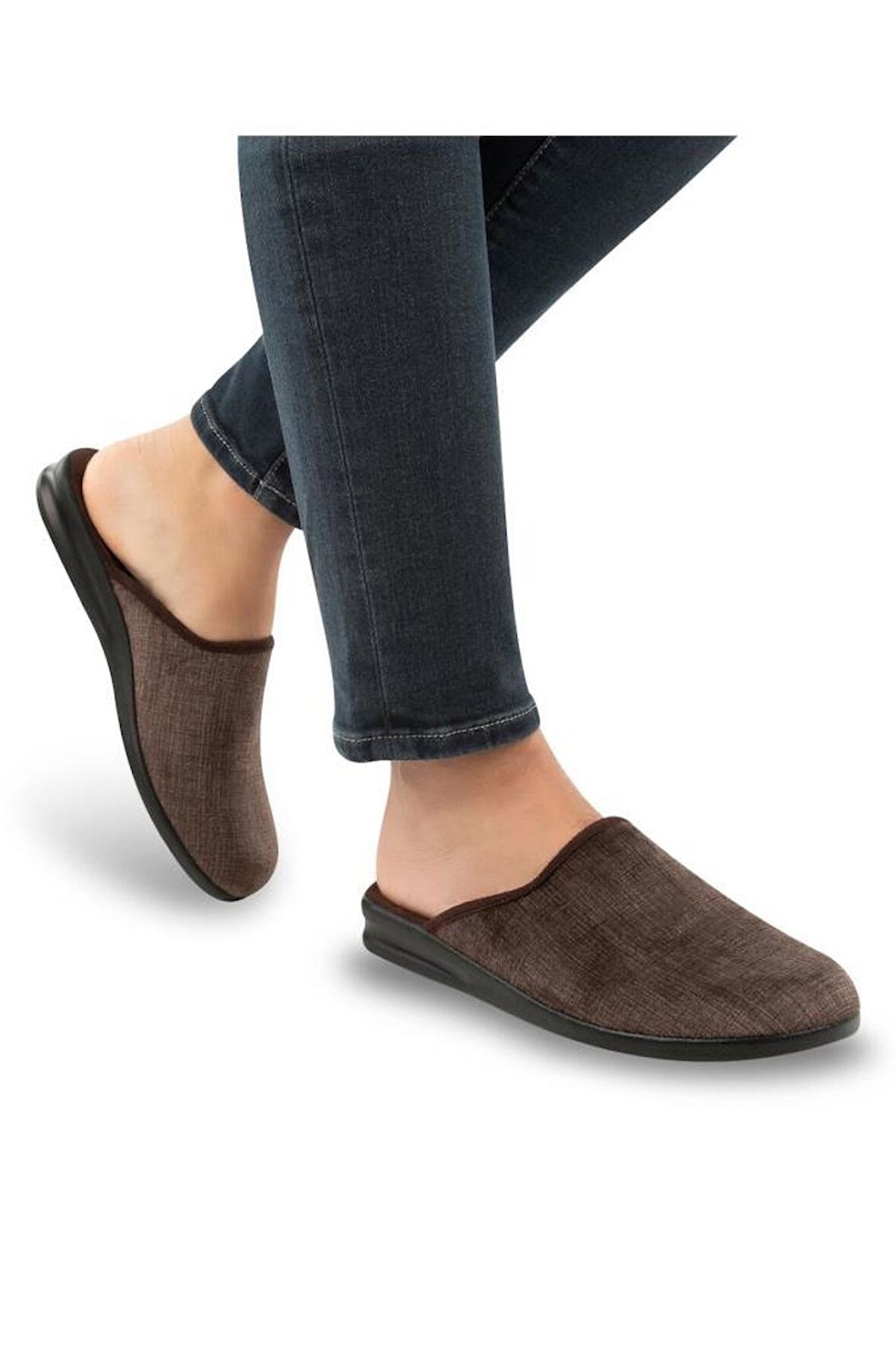 Muya Robin 32802-004 Erkek Ev Terliği Kahve 40-45 