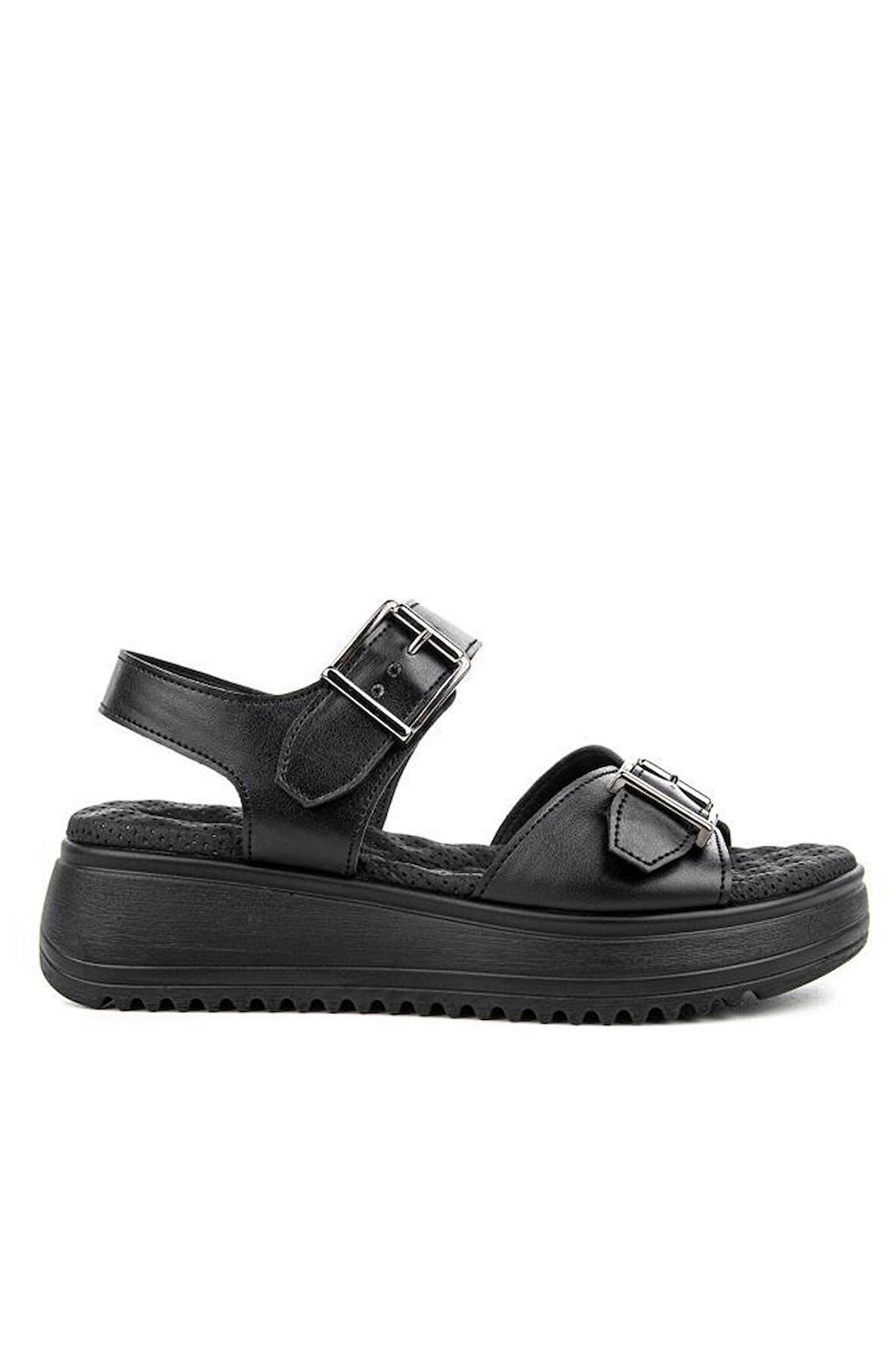 Muya Beebi 34213-001 Anatomik Taban Kadın Sandalet Siyah 36-40 