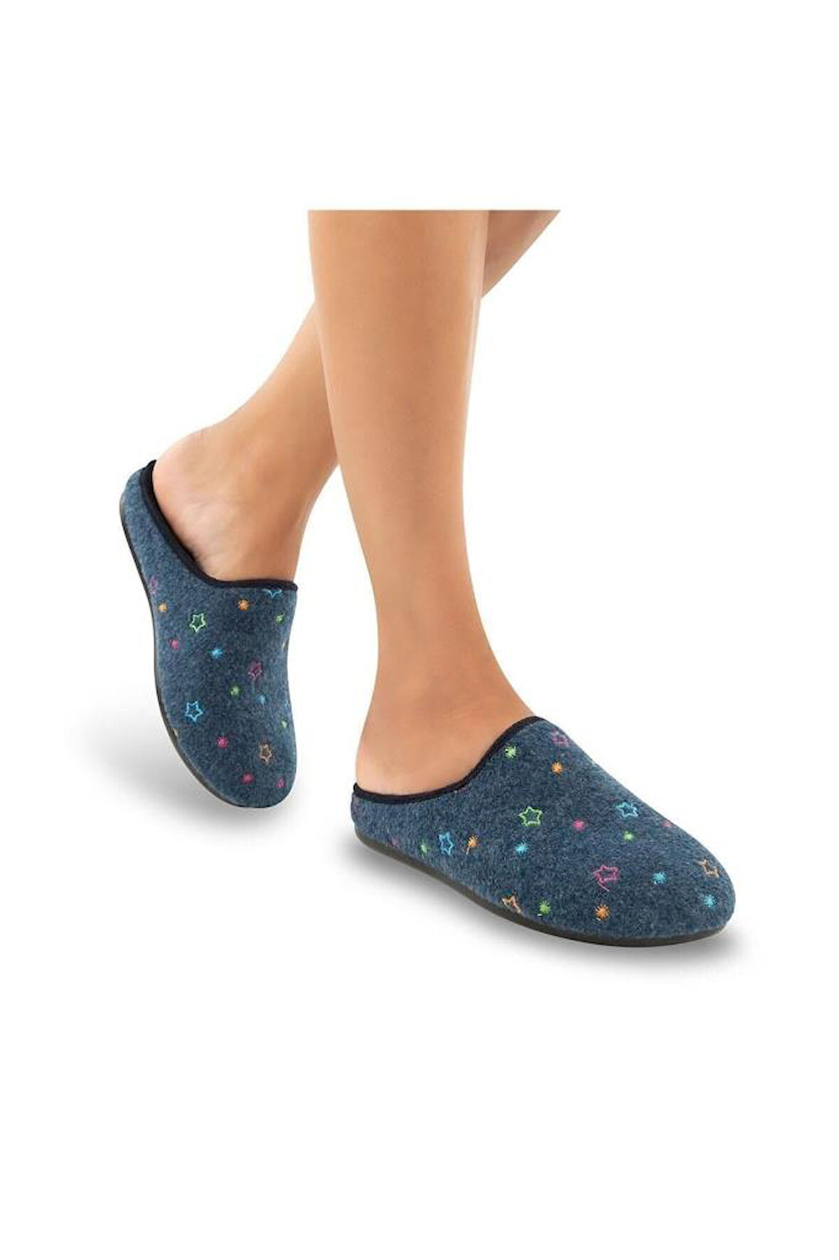 Muya Missy 32907-030 Kadın Kışlık Ev Terliği Lacivert 36-40 