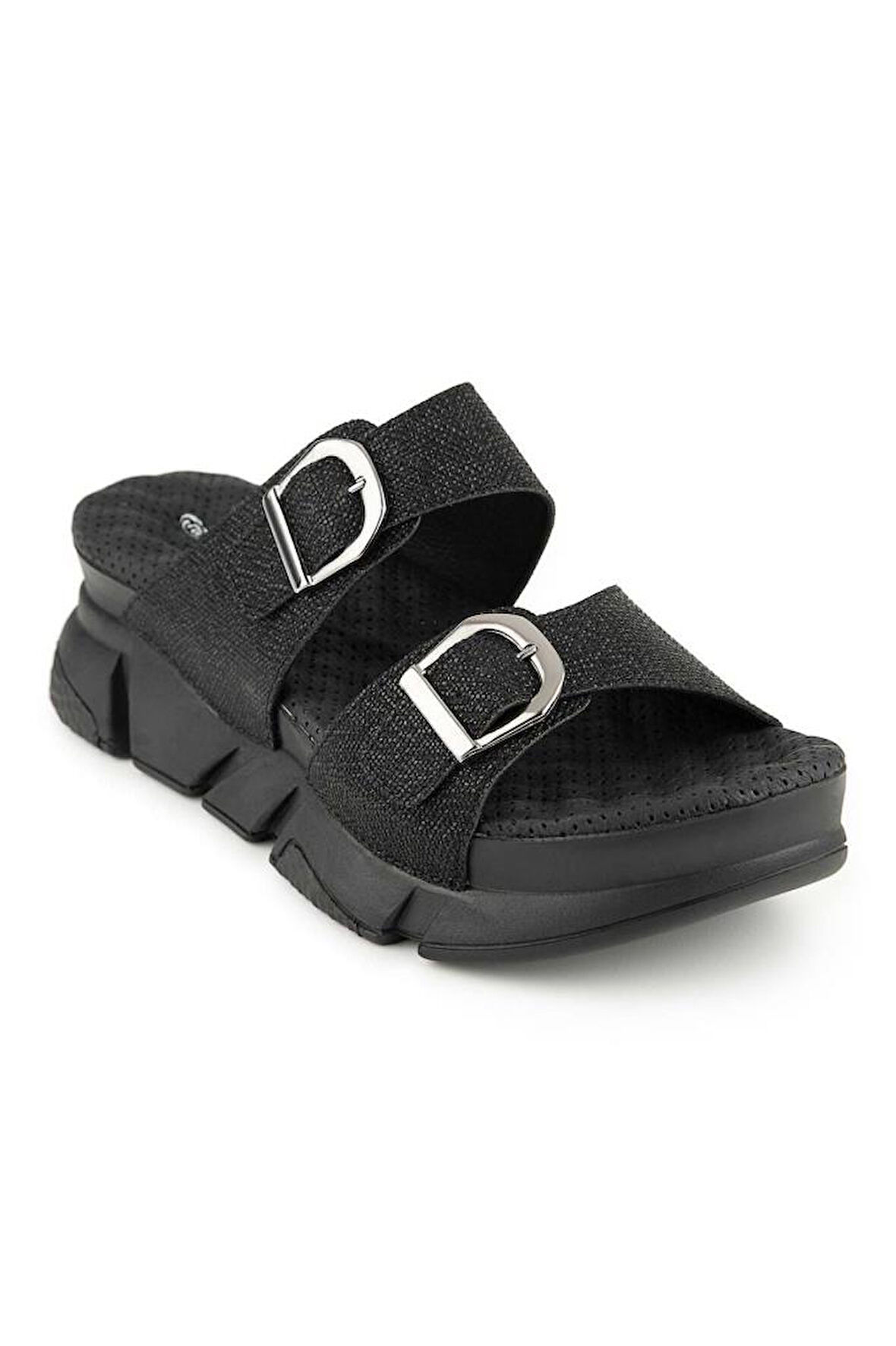Muya Kiirus 35244-430 Anatomik Taban Kadın Terlik Siyah 36-40 