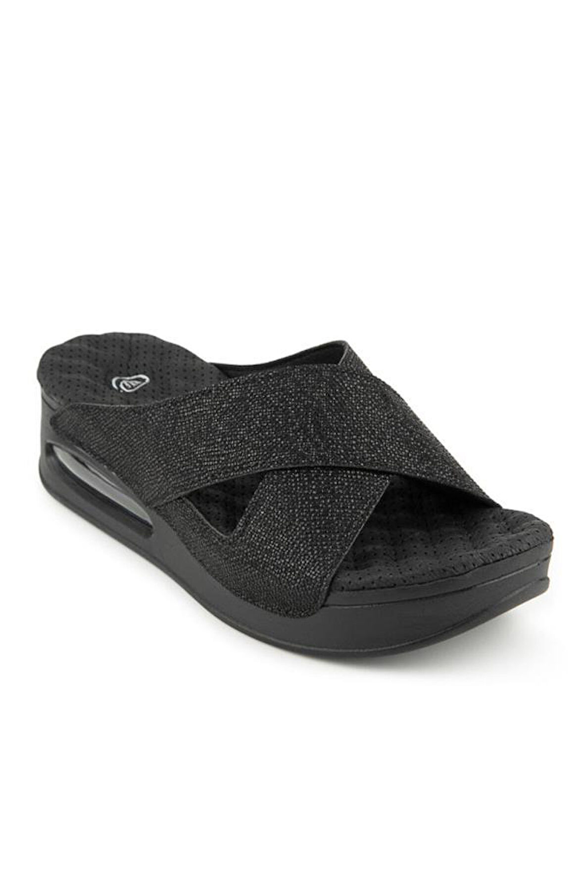 Muya Fly 31169-430 Air Max Anatomik Taban Kadın Terlik Desenli Siyah 36-40 