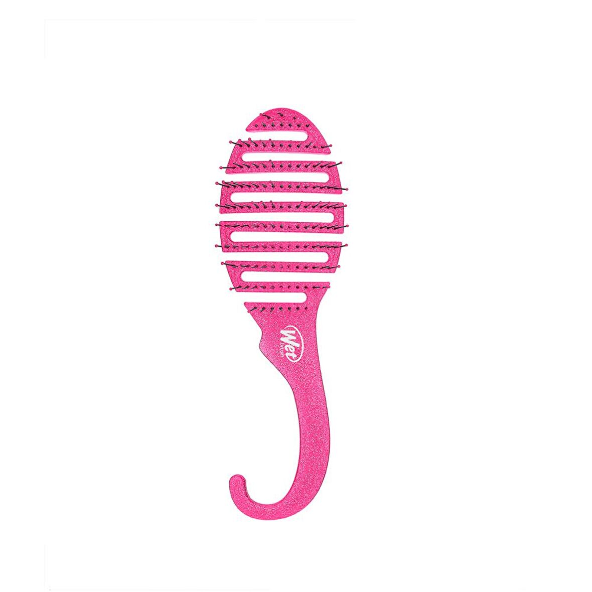 Wet Brush Shower Detangler Pink Glitter