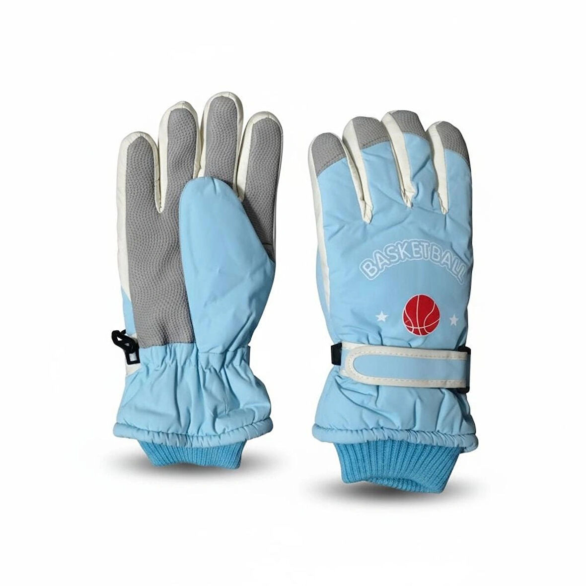 4-8 Yaş Erkek Çocuk Şişme Kar Kayak Eldiveni